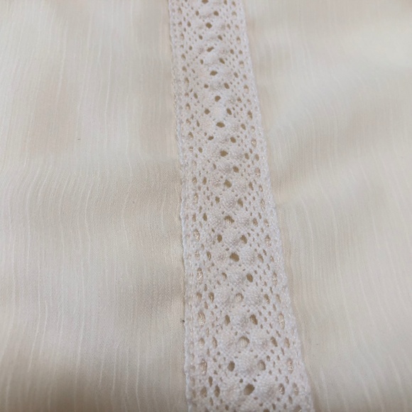 NWOT Socialite Lace Crochet Chiffon Shift Dress XS - Picture 6 of 6